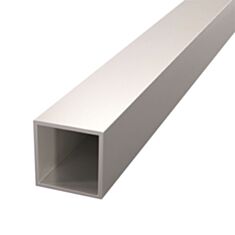 Труба алюминиевая квадратная Алюпро ПАС-2062 AS 20*20*2 мм 2 м - фото