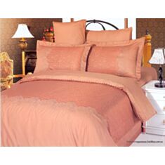 Комплект постельного белья Brode Beatrice (terracotta) 200*220 - фото