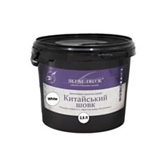 Краска декоративная Ircom Decor Китайский шелк white 2,5 л - фото