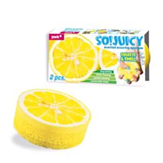 Губка для посуду York Арома!Чисто 030190 лимон 2 шт - фото