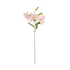 Искусственный цветок Elisey Лилия 2019-017 77 см светло-розовый - фото