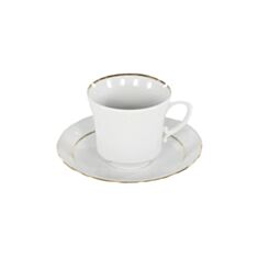 Сервиз чайный Cmielow Kamelia 3604 12 персон 27 предметов - фото