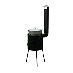 Печь под котел Универсал Boro с дымоходом 40 см - фото