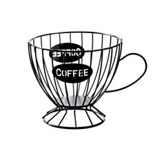 Фруктовниця Viva Lacy Cup Black B090062 19,5*14*10,5 см - фото