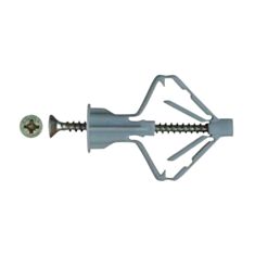 Дюбель метелик Обрій з шурупом 10/3,5*60 мм 100 шт - фото