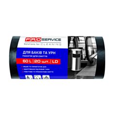 Мішки для сміття PROservice 88006 60 л 20 шт - фото