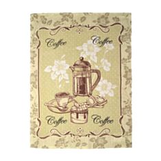 Рушник кухонний Home Line 130067 Кава вафельний 45*60 - фото