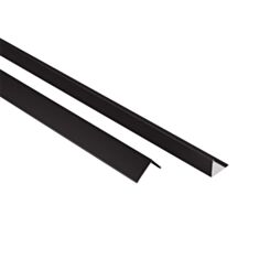 Профіль пристінний Kraft Fortis L 19*24*3000 мм чорний - фото