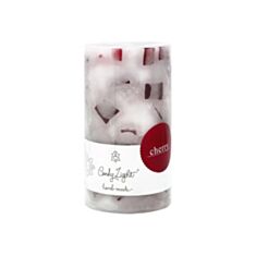 Свічка ароматична Candy Light MС07*13/1 циліндр вишня - фото