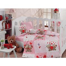 Комплект постельного белья Cotton Box Baby Ranforce Yumi Brown 100*150 - фото