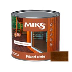 Лак лазур Miks Color горіх 1,6 кг - фото