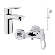 Комплект змішувачів Grohe BauLoop 123220S хром - фото