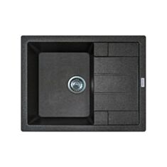 Кухонна мийка Adamant Anila 64,5*49,5*20 см графіт-13 - фото