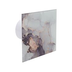 Лицьова панель вентилятора AirRoxy Marble Pink Gold Glass 01-188 - фото
