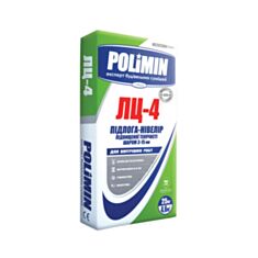 Самовыравнивающаяся смесь Полимин ЛЦ-4 25 кг - фото