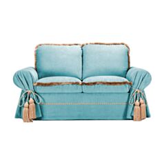 Диван Елізабет блакитний - фото