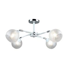 Люстра Sirius B A4073/4 WT+CH - фото
