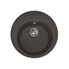 Кухонная мойка Гранд 08 51 см черная - фото