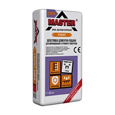 Шпаклівка Master Фронт фасадна 25 кг сіра - фото