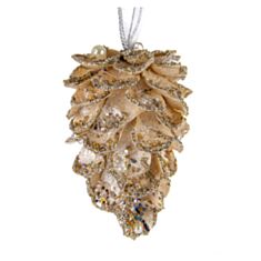 Іграшка на ялинку Шишка Lefard 66-101 14*10 см - фото