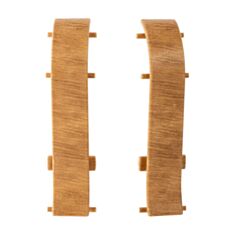 Комплект з'єднання для плінтуса ТІС 0028-ПЛГСК Дуб Комо 2 шт - фото