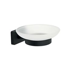 Мыльница Ferro Greta AGR02BL черная - фото