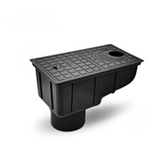 Дождеприемник для желобов Rainway 50-110 мм черный - фото