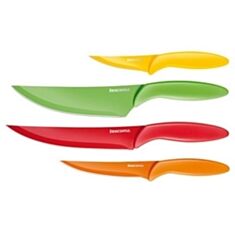 Ножи с неприлипающим лезвием Tescoma PRESTO TONE 863154 4шт - фото