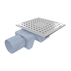 Трап Valtemo Inox-S Base VFD-773515 з боковим відводом 15*15 см 50 мм - фото