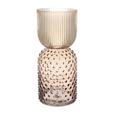 Ваза Bona Di Кэрол 591-392 30 см амбер - фото