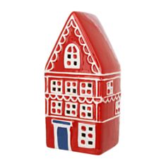 Декоративная статуэтка Домик BonaDi с LED-подсветкой 733-722 19,5 см - фото