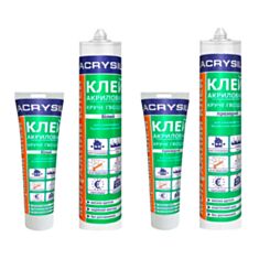 Клей монтажный акриловый Lacrysil Круче гвоздей белый 280 мл - фото