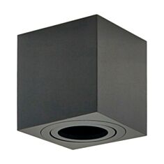 Світильник точковий Velmax V-DL-S 22-30-14 50W GU10 чорний - фото