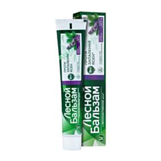 Зубная паста Лесной бальзам с алоэ вера и шалфеем на отваре трав 75 ​​мл - фото