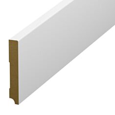 Плінтус Classen Basic Pure+ 57132 білий 96*14*2400 мм - фото