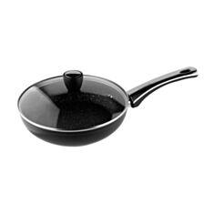 Сковорідка з кришкою Vinzer Granite Induction 89435 26 см - фото