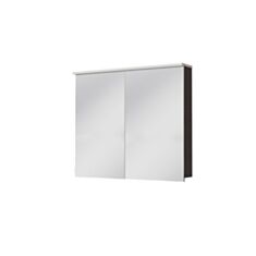 Зеркальный шкаф Ювента Monza MnMC-70 венге - фото