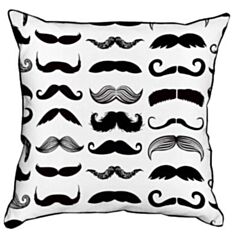 Наволочка декоративная 4NHB_MUS007_WH 40*40см - фото