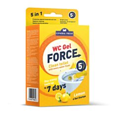 Диски для унітазів гелеві General Fresh Лимон 36 мл - фото