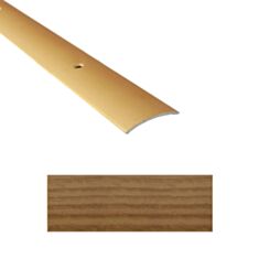 Порог алюминиевый ТИС АОД30Г-1309 30*5 мм 90 см клен - фото