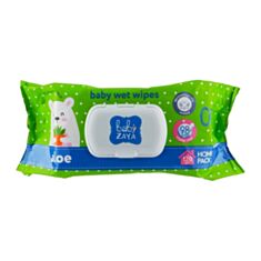 Вологі серветки Baby Zaya Алоє вера 120 шт - фото