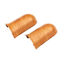 Комплект кутів зовнішніх для плінтуса ТІС 0028-ПЛГНК Дуб Комо 2 шт - фото