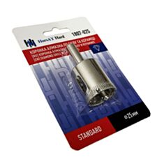 Коронка алмазна HorsAY Hard STANDARD 1807-025 по склу і кераміці 25 мм - фото