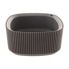 Горщик для квітів Elif Pera Aranjman KRS-247 1 л коричневий - фото