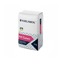 Шпаклівка фінішна Krumix KM Saten гіпсова 5 кг - фото