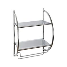 Полиця для ванни AWD 2050027 2 ярусна - фото