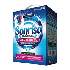 Пральний порошок Sonrisa Universal 6,5 кг  - фото