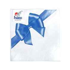 Серветки паперові Альбатрос Бант великий 24 шт 33*34 см - фото