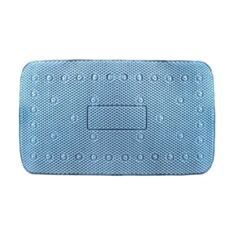 Коврик в ванную Arino 64886 нескользящий с присосками голубой 70*40 см - фото