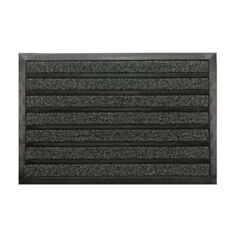 Килимок Dariana Grass Stripe 45*75 см чорний - фото